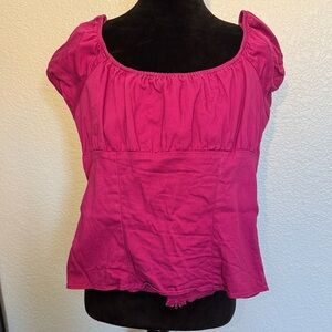 Pinup Couture Peasant Top